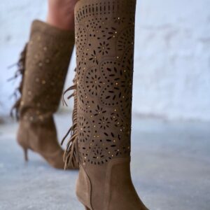 BRION SAND SUEDE BOOTS