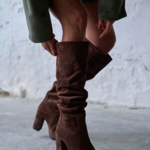 SIENTO BROWN SUEDE BOOTS