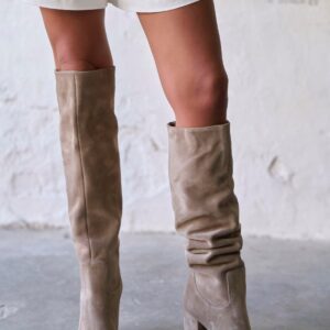 SIENTO MINK SUEDE BOOTS