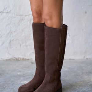 TREAD BROWN SUEDE BOOTS