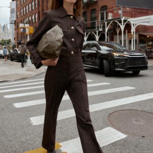 CONTRAST STITCHING SHORT JACKET