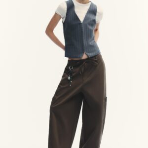 PINSTRIPE WAISTCOAT TOP