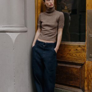 SHORT PUFF SLEEVE JUMPER