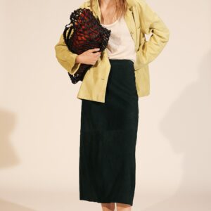 LIMITED EDITION SUEDE LEATHER POCKET SHIRT