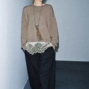 COMBINED KNIT JUMPER