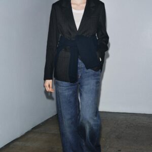 STRIPED BLAZER ZW COLLECTION LIMITED EDITION