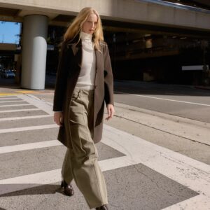 SOFT SHOULDER PAD COAT