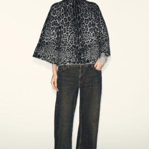 KNIT JUMPER WITH WIDE SLEEVES