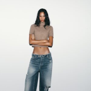 SOFT KNIT SHORT SLEEVE JUMPER