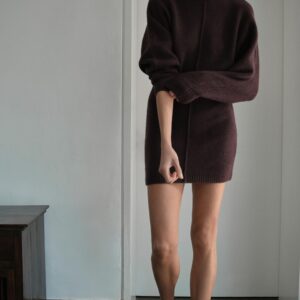SOFT KNIT SHORT DRESS