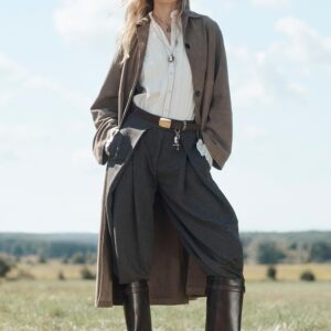 100% SUEDE LEATHER COAT LIMITED EDITION