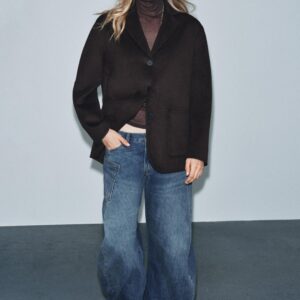 MINIMAL WOOL BLAZER ZW COLLECTION