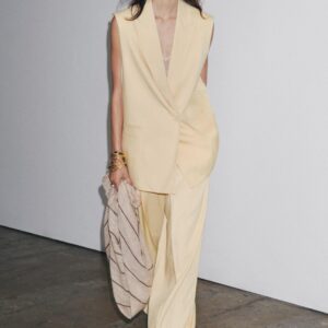 ZW COLLECTION OVERSIZE DOUBLE-BREASTED WAISTCOAT