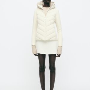 CONTRAST PUFFER JACKET