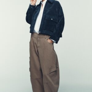 100% LEATHER BOMBER JACKET