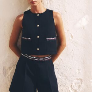 FANTASY TRIM WAISTCOAT