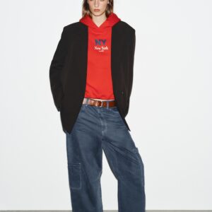 OVERSIZE DOUBLE-BREASTED BLAZER