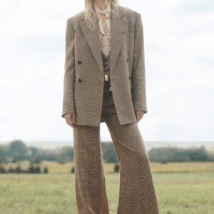 LIMITED EDITION WOOL CHECK BLAZER