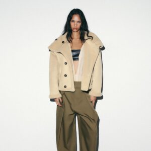 REVERSIBLE DOUBLE-FACED JACKET