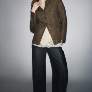 WOOL BLEND BLAZER ZW COLLECTION