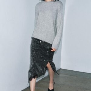 100% CASHMERE OVERSIZED JUMPER
