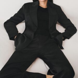 SATIN SUIT BLAZER 50TH ANNIVERSARY