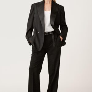 CONTRAST DOUBLE-BREASTED BLAZER 50TH ANNIVERSARY