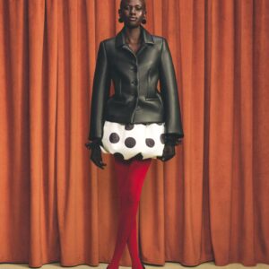 FITTED LEATHER EFFECT BLAZER HARRY LAMBERT FOR ZARA X DISNEY