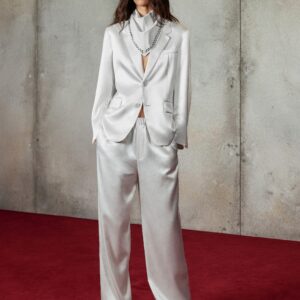 SATIN BLAZER LUDOVIC DE SAINT SERNIN x ZARA