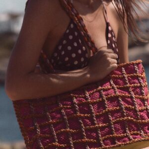 BRAIDED MAXI COMBINATION BAG