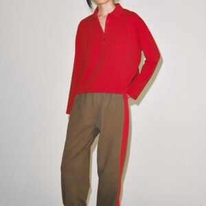 LONG SLEEVE POLO SHIRT