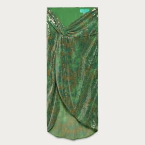 SEQUIN KNOT SARONG MARISA BERENSON X ZARA