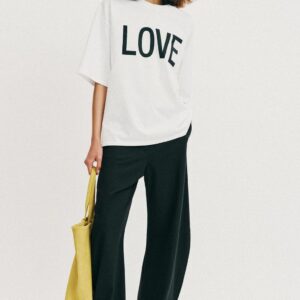 TEXT OVERSIZE T-SHIRT