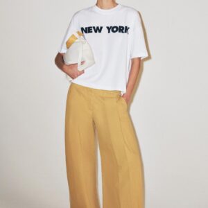 TEXT PRINT OVERSIZE T-SHIRT