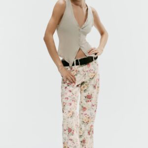 BUTTON-UP TOP