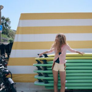 MINI SHORTS WITH SIDE STRIPES