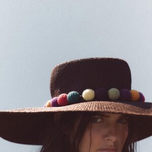 CROCHET BALL HAT