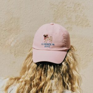 TWILL DOG SLOGAN CAP