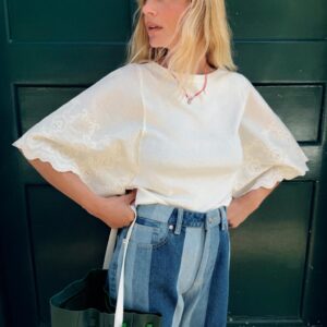 EMBROIDERED COMBINED T-SHIRT