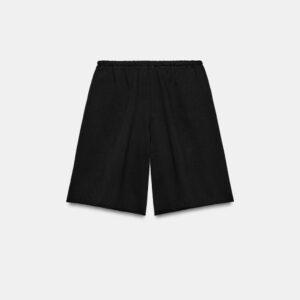 T-SHIRT AND BERMUDA SHORTS SET - BLACK