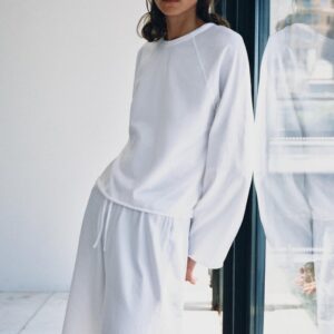 T-SHIRT AND BERMUDA SHORTS SET - WHITE