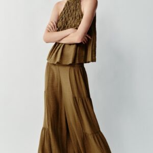VOLUME CUT TROUSERS