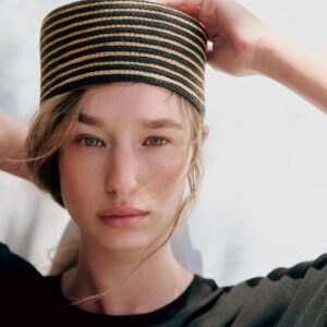 COMBINED PILLBOX HAT