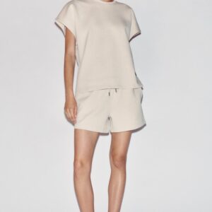 INTERLOCK SHORTS - SAND