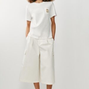 METALLIC EMBELLISHED T-SHIRT