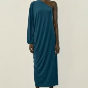FLOWING ASYMMETRIC DRESS
