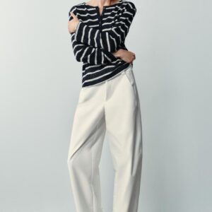 STRIPED HENLEY T-SHIRT