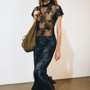 ZW COLLECTION LACE LONG DRESS