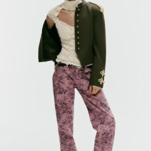BLAZER WITH FROG FASTENING AND BUTTONS