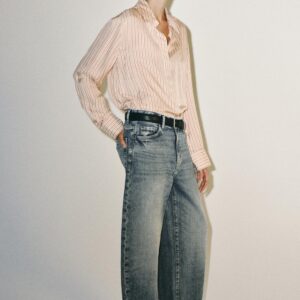 ZW COLLECTION STRIPED SILK SHIRT